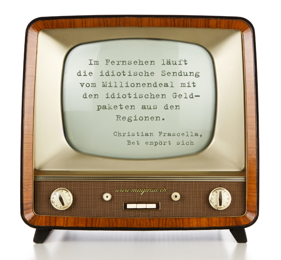 Fernsehzitate #6: Christian Frascella